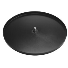 2X Metalen Ijzeren Cake Stand Ronde Voetstuk Dessert Houder Cupcake Display Rack Lade voor Verjaardag Bruiloft (Zwart)