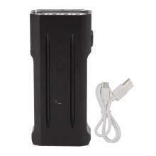 13000LM-es LED-es zseblámpa, alumínium, USB-vel újratölthető, IPX5