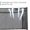 Homecall Garden camping folding chair black textilene 4