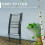 Homecall Garden camping folding chair black textilene 5