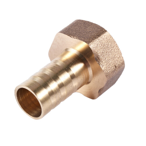 2pcs 12mm Hose Barb 1/2BSP Female Thread Quick Joint Connector Adapter Gold 1