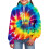Αγόρια & Κορίτσια Φούτερ με κουκούλα Tie-Dye 3D Print, με μακριά μανίκια και γραφικά – 2