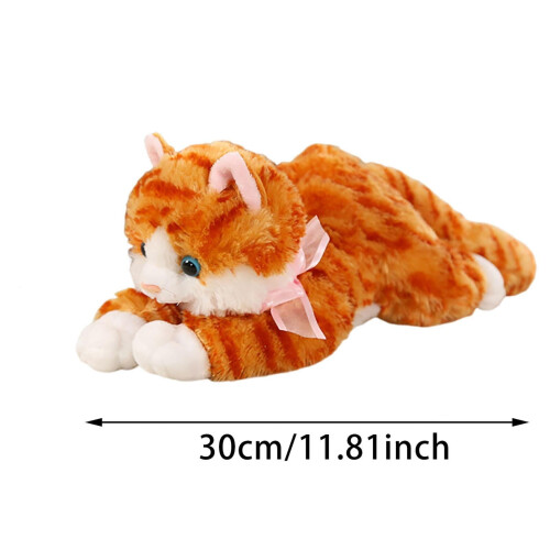 Interactive Cat Stuffed Animal with Meow and Music 1 Pc 1