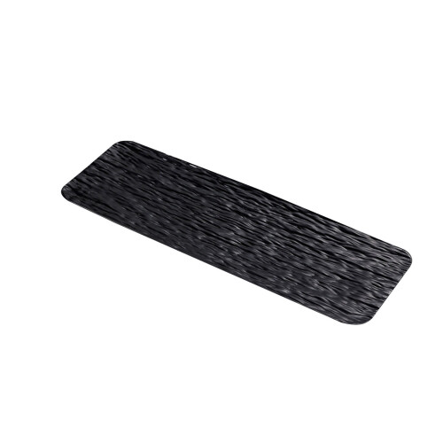 Rectangular Sushi Platter, Durable Plastic Serving Trays for Party Entertaining Appetizer Cheese Charcuterie Display 1