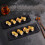 Rectangular Sushi Platter, Durable Plastic Serving Trays for Party Entertaining Appetizer Cheese Charcuterie Display 6
