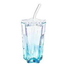 Verre à boire en forme d'étoile pour la maison et le bureau