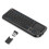 Mini teclado sem fio com touchpad retroiluminado branco/7 cores, mouse e lanterna – portátil, elegante e compatível com PCs, tablets, TVs e 3