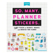 Pegatinas decorativas para agendas y organización (2600 piezas)