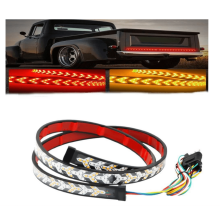 LED světelná rampa Fishbone na zadní výklopné dveře, brzdová/směrová/běžecká světla pro nákladní automobily, SUV, obytné vozy – 1,8