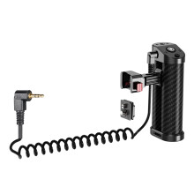 DSLR sidehåndtak i aluminium med 2,5 mm utløser