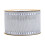 40 mm breites, gold- oder silberfarbenes Drahtkantenband, 5 m oder 10 m 1