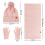 Damen-Wollmütze, Schal & Handschuhe Set 3