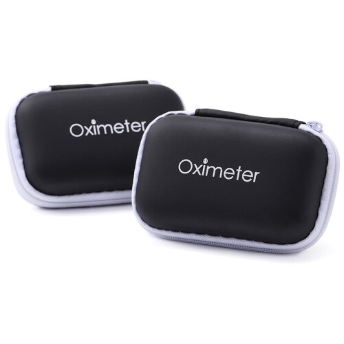 Sac de rangement pour oxymètre neutre EVA avec fermeture éclair 2