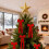 Fluwelen kerststrik van vintage lint, 26 cm 5