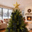 Fluwelen kerststrik van vintage lint, 26 cm 6