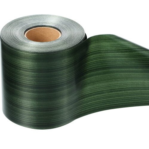 Dunkelgrünes Aspidistra-Blatt-Polyester-Satinband 4" x 30