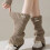 Women's Winter Sock Booties Ultra-Soft Plush Fleece Lined 6