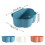 Hanging Kitchen Trash Can – Compact Collapsible Bin for 3
