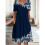 Plus Size Μόδα Κομψό Γυναικείο Φόρεμα Χαλαρό Casual Φόρεμα Γυναικείο Φόρεμα Νέας 8