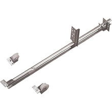 Zinkskuffe med enkelt skinne 22-5/8 tommer