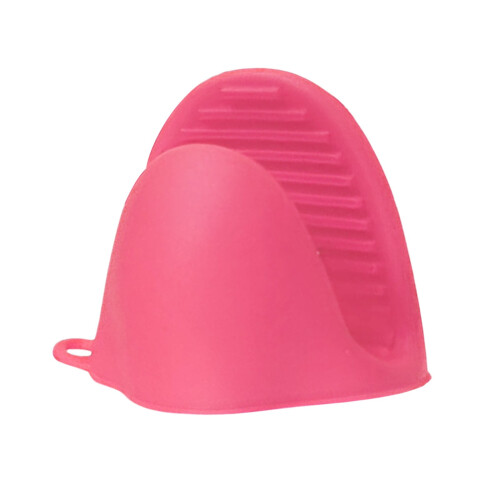 Gants de cuisine roses en silicone (2 pièces)