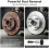 Wheel Hub Resurfacing Kit Rust Removal Brake Rotor Cleaner 5