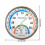 Vægtermometer Hygrometer Metalkabinet 1 enhed 2