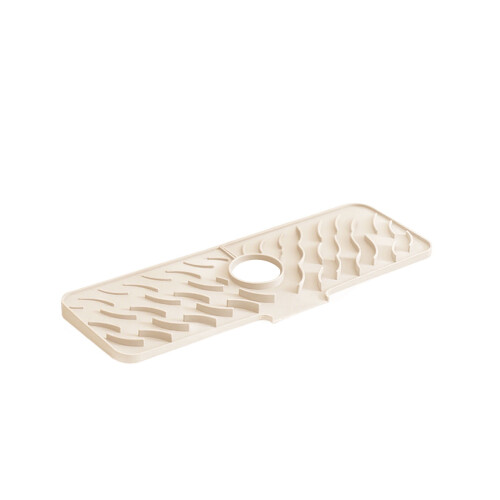Tapete para torneira de cozinha de 60 cm (24 polegadas) com inclinação de 5