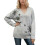 Women's casual pullover sweater with beaded sequins 1 pc 1