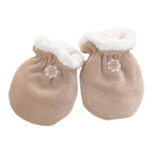 Baby winterwantjes van zacht fleece met volledige vingers, 1 paar