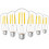 Sunco Dimmable ST58 LED Bulb 13W 1600 lm 3000K E26 1