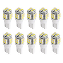 Ampoule LED T10, culot W12V, lot de 10.
