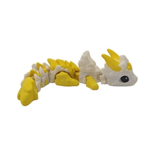 16 cm 3D Printed Star Dragon Figurine