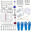 Stainless Steel Piercing Kit 14G 16G 67pcs 1