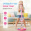 Microphone with Stand Pink Adjustable Height 7