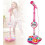 Microphone with Stand Black Adjustable Height 8