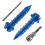Concrete Screws Blue Hex Head3/16" x1-1/4" 30pcs 1