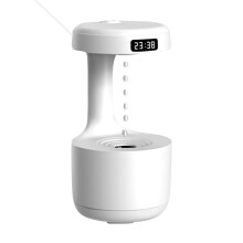Humidificateur anti-pluie avec horloge, blanc 4L