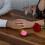 Valentinsdag Rose Hjerte Duftlys - Lyserød 8