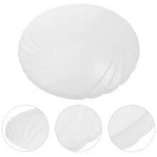 Husă pentru plafonieră, abajur din plastic alb, 1 pachet