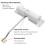 Spring Buffer Automatic Door Closer Adjustable Speed Door Closer Mute Soft Closing Door Convert Hinged Doors to Self-Closing 4