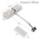 Spring Buffer Automatic Door Closer Adjustable Speed Door Closer Mute Soft Closing Door Convert Hinged Doors to Self-Closing 8