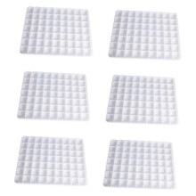 6 flexible Aufzuchtschalen aus Kunststoff, geeignet für den-63