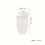 Saladier transparent de 1000 ml avec fourchette intégrée 4