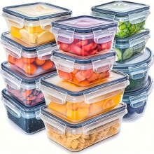 24-teiliges Set luftdichter Lebensmittelbehälter
