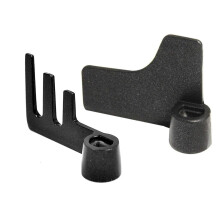 Brotbackautomaten-Rührpaddel-Set – Metall, Flachbrot & Roggenbrot, 2er-Pack