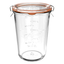743 Glas-Vorratsglas mit luftdichtem Deckel, 800 ml