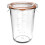 743 Glas-Vorratsglas mit luftdichtem Deckel, 800 ml 1