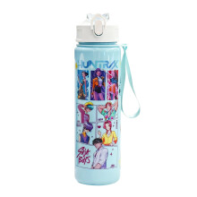 Gobelet Anime 24 oz Bouteille en plastique rigide réutilisable avec couvercle &
