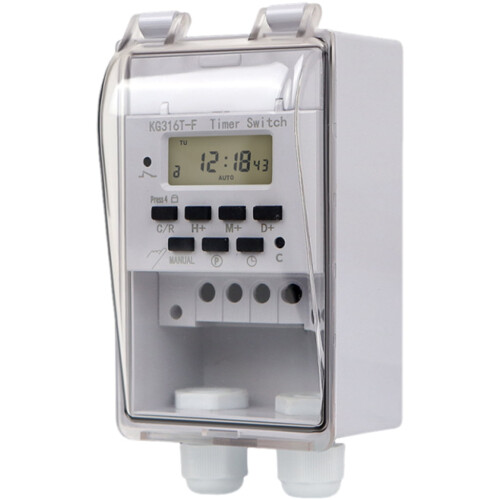 KG316T F Waterdichte 7-daagse digitale timer Component40A